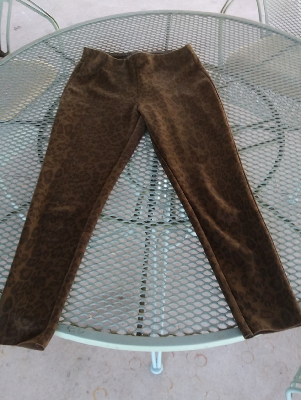 Zara Leopard Animal print Leggings
